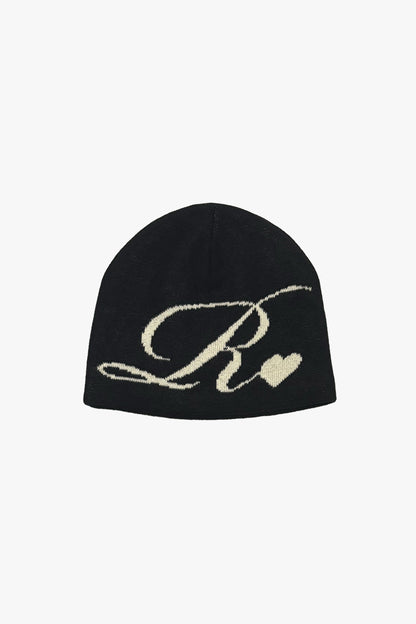 LOVE, REALEST BEANIE BLACK